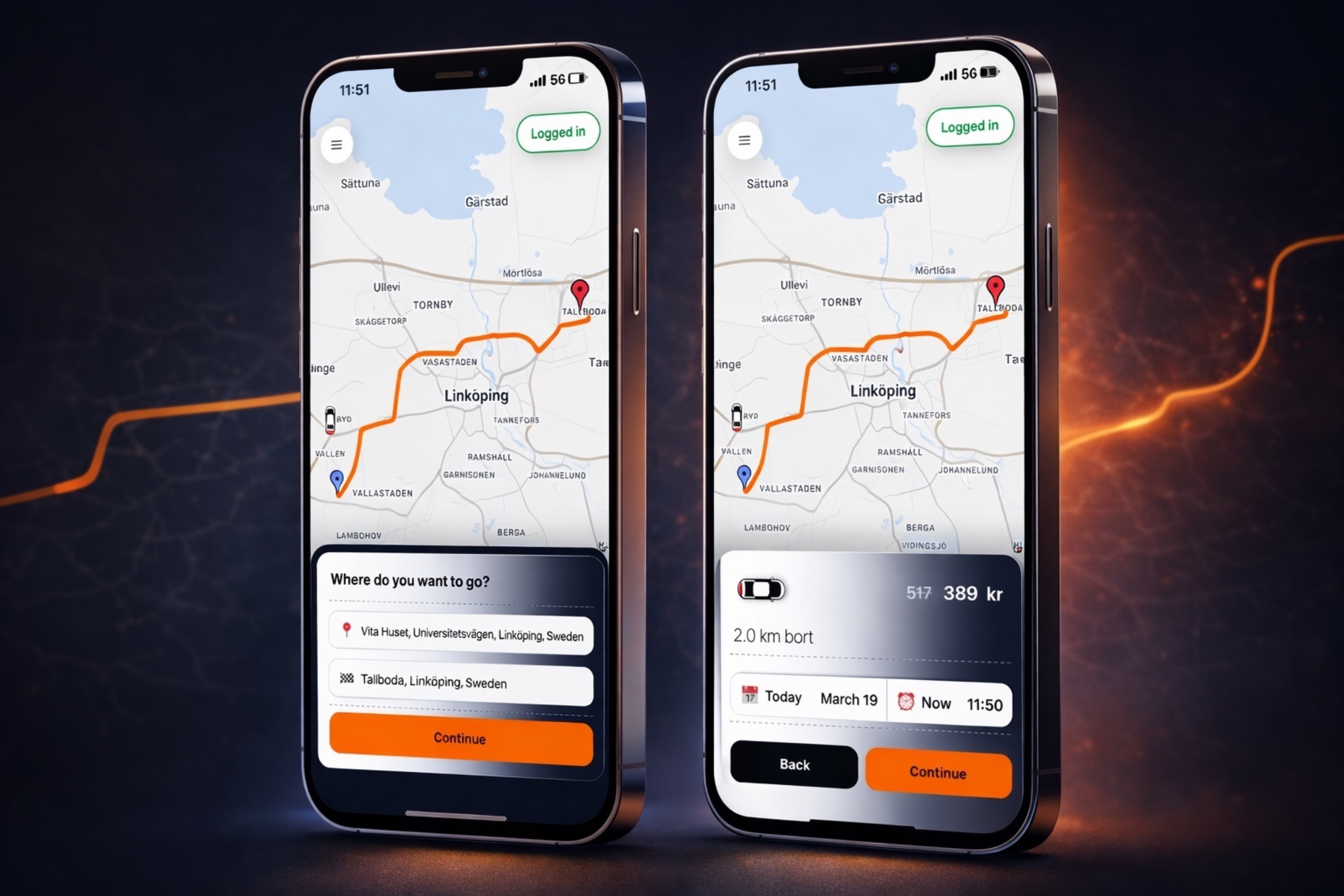 TaxiFlow kundapp